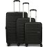 Aerojoy 4 ruote Set di valigie 3 pezzi con piega di espansione Variante black Aerojoy 4 ruote Set di valigie 3 pezzi con piega di espansione Variante black
