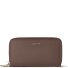  Portafoglio Bologna in pelle XL con doppia chiusura a zip, protezione RFID, 20 cm Variante taupe