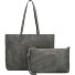  Borsa shopper 35 cm Variante washed black-black