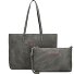 Borsa shopper 35 cm Variante washed black-black  Borsa shopper 35 cm Variante washed black-black