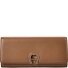  Fashion Portafoglio Protezione RFID Vera Pelle 20 cm Variante saddle brown