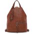  Nele Zaino da città 40 cm Variante cognac