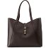  Goccia Borsa shopper L Vera Pelle 37 cm Variante cioccolato