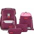  Basis Set di borse per la scuola 4 pezzi Variante Set „Berry Stars