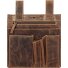  Vintage Borsa degli attrezzi Pelle 23 cm Variante brown