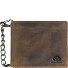  Portafoglio vintage in pelle 12 cm Variante brown