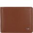  Polo Portafoglio Protezione RFID Vera Pelle 11 cm Variante cognac