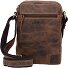  Borsa a tracolla vintage in pelle 20 cm Variante brown