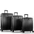 Xtrak 4 ruote Set di valigie 3 pezzi con piega di espansione Variante black Xtrak 4 ruote Set di valigie 3 pezzi con piega di espansione Variante black