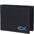  New Cryptan Portafoglio Protezione RFID 8.5 cm Variante schwarz-freedom fish cyan
