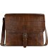  Nevio Cartella Messenger Pelle 30 cm Variante cognac