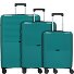  Travel Line 4000 Set di valigie a 4 ruote 3 pz. Variante grün