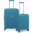  Starlight 3.0 4 ruote Set di valigie 2 pezzi con piega di espansione Variante turquoise