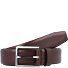  Cintura in pelle bombata Variante dark brown | 95 cm