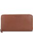  Portafoglio Charly vintage RFID in pelle 19 cm Variante cognac