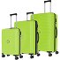 Orbita 4 ruote Set di valigie 3 pezzi con piega di espansione Variante limone Orbita 4 ruote Set di valigie 3 pezzi con piega di espansione Variante limone
