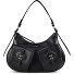  Mavery Borsa a spalla Vera Pelle 35 cm Variante noir