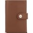  Custodia per carte di credito Alu Fit RFID in pelle 6,5 cm Variante dark brown