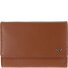  Polo Portafoglio Protezione RFID Vera Pelle 14 cm Variante cognac