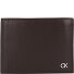 Metal CK Portafoglio Protezione RFID Pelle 13 cm Variante dark brown Metal CK Portafoglio Protezione RFID Pelle 13 cm Variante dark brown