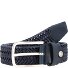  Cintura Pelle Variante navy | 110 cm