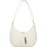  Goccia Borsa a spalla Vera Pelle 22 cm Variante panna 1