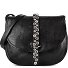  Linda Borsa a tracolla Vera Pelle 22 cm Variante nero