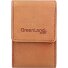  GreenLand NATURE Custodia per carta di credito Protezione RFID Pelle 7 cm Variante cognac2