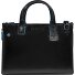  Blue Square Borsa shopper Pelle 38 cm Scomparto per laptop con piega di espansione Variante black
