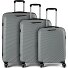  5808 4 ruote Set di valigie 3 pezzi con piega di espansione Variante grau