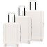  Atlas 4 ruote Set di valigie 3 pezzi Variante pure white
