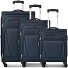  Beaumont 4 ruote Set di valigie 3 pezzi con piega di espansione Variante navy