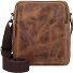  Vintage Borsa a tracolla Pelle 20 cm Variante brown