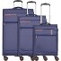  Silhouette 4 ruote Set di valigie 3 pezzi con piega di espansione Variante dark blue