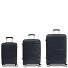  Midori 4 Roll Suitcase Set 3pcs. Variante d.blue