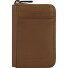  Eliza Portafoglio Protezione RFID Vera Pelle 11.5 cm Variante sepia