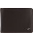  Polo Portafoglio Protezione RFID Vera Pelle 12.5 cm Variante dunkelbraun