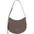  Hispani Borsa a spalla Vera Pelle 32 cm Variante taupe