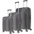  Set di valigie Elvaa 4 rotoli 3 pz. Variante schwarz