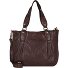  Borsa shopper in pelle 28 cm Variante moro