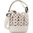  Halo Borsetta Vera Pelle 19 cm Variante cream.