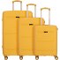 Travel Line 4200 Set di valigie a 4 ruote 3 pezzi. Variante yellow  Travel Line 4200 Set di valigie a 4 ruote 3 pezzi. Variante yellow