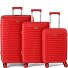  5820 4 ruote Set di valigie 3 pezzi Variante rot