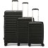 Travel Line 4700 4 ruote Set di valigie 3 pezzi con piega di espansione Variante black Travel Line 4700 4 ruote Set di valigie 3 pezzi con piega di espansione Variante black