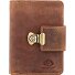  Portafoglio vintage in pelle 12,5 cm Variante brown