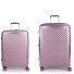 Queens 4 ruote Set di valigie 2 pezzi con piega di espansione Variante lila Queens 4 ruote Set di valigie 2 pezzi con piega di espansione Variante lila