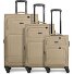 Edition 04 4 ruote Set di valigie 3 pezzi con piega di espansione Variante beige Edition 04 4 ruote Set di valigie 3 pezzi con piega di espansione Variante beige