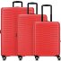  Sunset Hills 4 ruote Set di valigie 3 pezzi Variante apple red