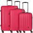 Set di valigie a 4 ruote in sughero 3 pezzi. Variante beere Set di valigie a 4 ruote in sughero 3 pezzi. Variante beere