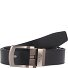  Belt 7 Cintura Pelle Variante schwarz | individuell kürzbar